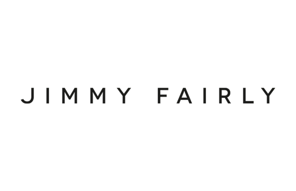 Logo de Jimmy Fairly, assurée par le Cabinet Assurances Dauphin, spécialiste des solutions d'assurance MMA.